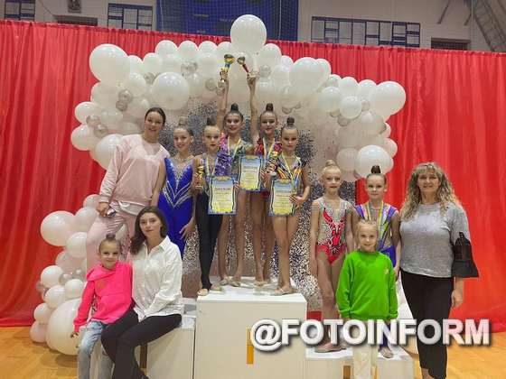 Успішним виступом на змаганнях гімнастки Кропивницького підтримали ЗСУ та зробили подарунок рідному місту